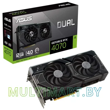 Видеокарта ASUS Dual GeForce RTX 4070 (DUAL-RTX4070-12G)